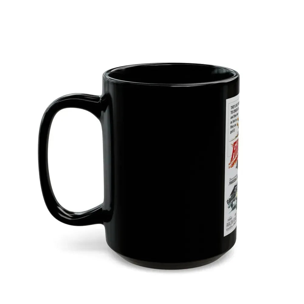 FIREBALL 500 1966 Movie Poster - Black Coffee Mug - Go Mug Yourself