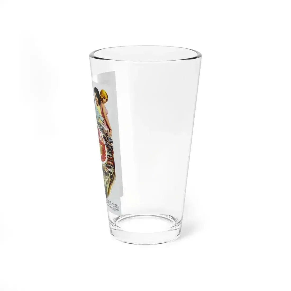 FIREBALL 500 1966 Movie Poster - Pint Glass 16oz - Go Mug Yourself