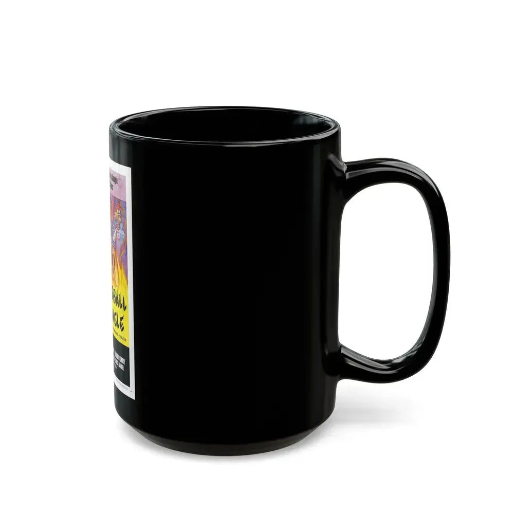 FIREBALL JUNGLE 1969 Movie Poster - Black Coffee Mug - Go Mug Yourself
