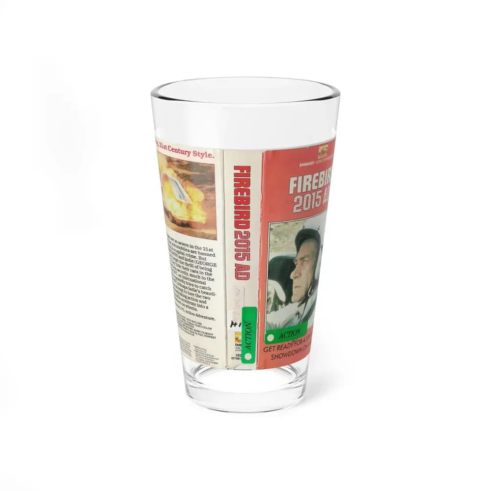 FIREBIRD 2015 AD (VHS COVER) Pint Glass 16oz 16oz - Go Mug Yourself