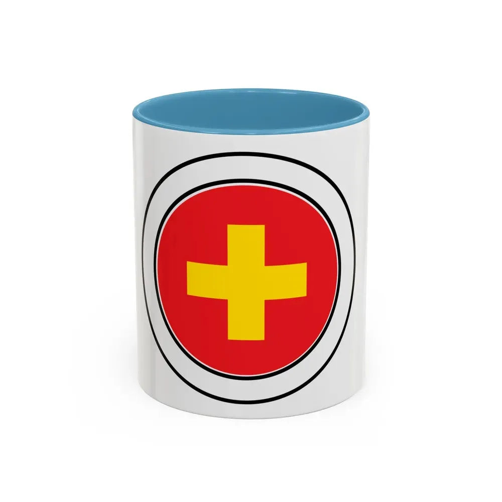 First Aid (Boy Scout Merit Badge) Accent Coffee Mug 11oz Light Blue - Go Mug Yourself