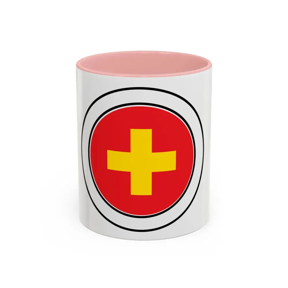 First Aid (Boy Scout Merit Badge) Accent Coffee Mug 11oz Pink - Go Mug Yourself