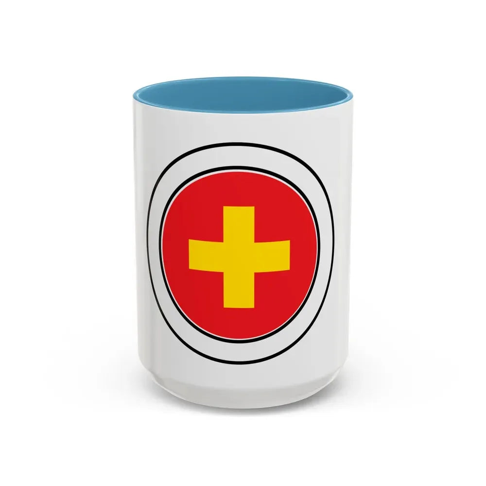 First Aid (Boy Scout Merit Badge) Accent Coffee Mug 15oz Light Blue - Go Mug Yourself