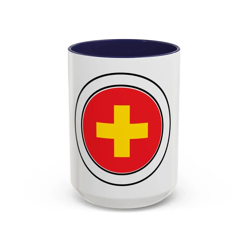 First Aid (Boy Scout Merit Badge) Accent Coffee Mug 15oz Navy - Go Mug Yourself