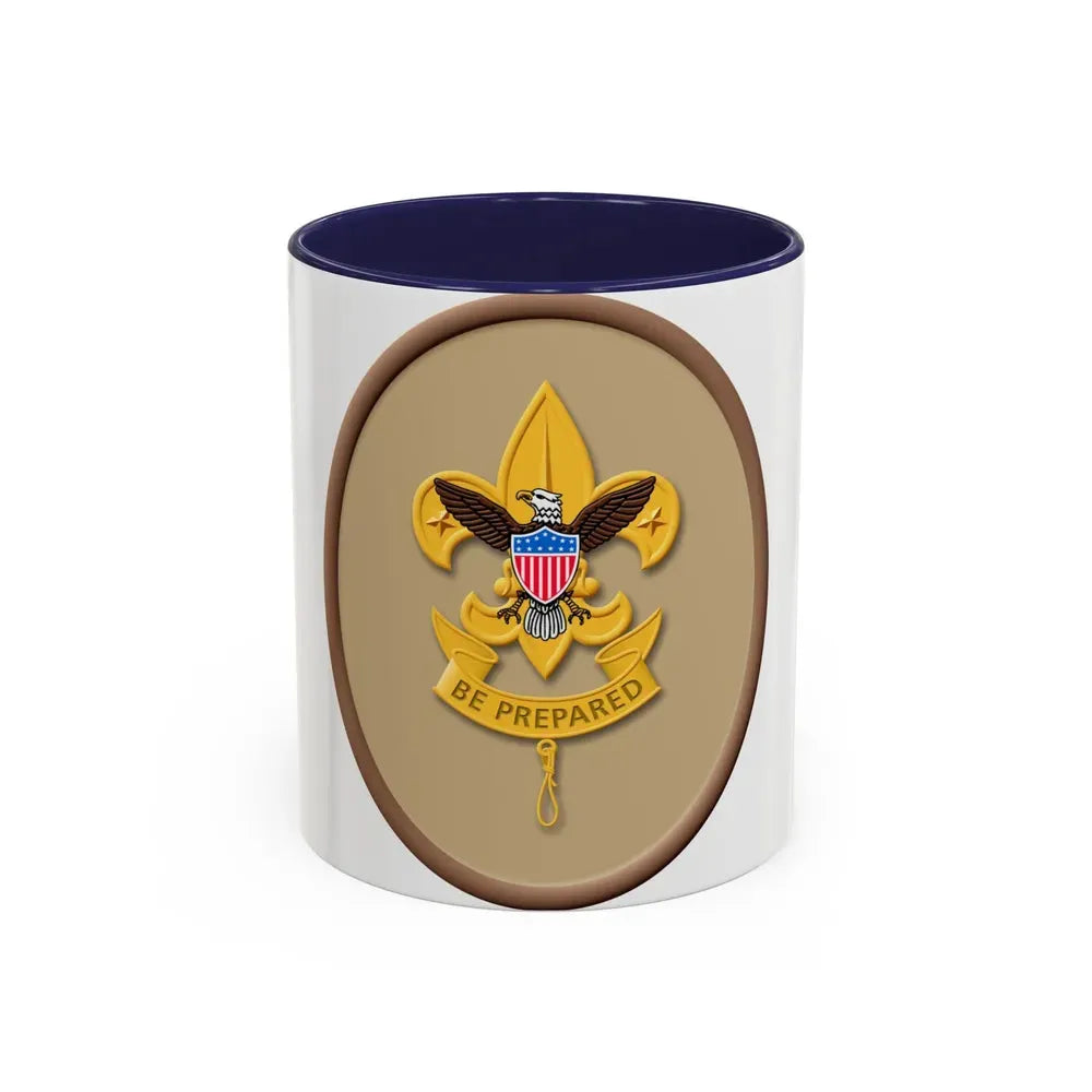 First Class (Boy Scout Merit Badge) Accent Coffee Mug 11oz Navy - Go Mug Yourself