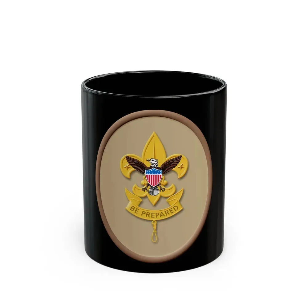 First Class (Boy Scout Merit Badge) Black Coffee Mug 11oz - Go Mug Yourself
