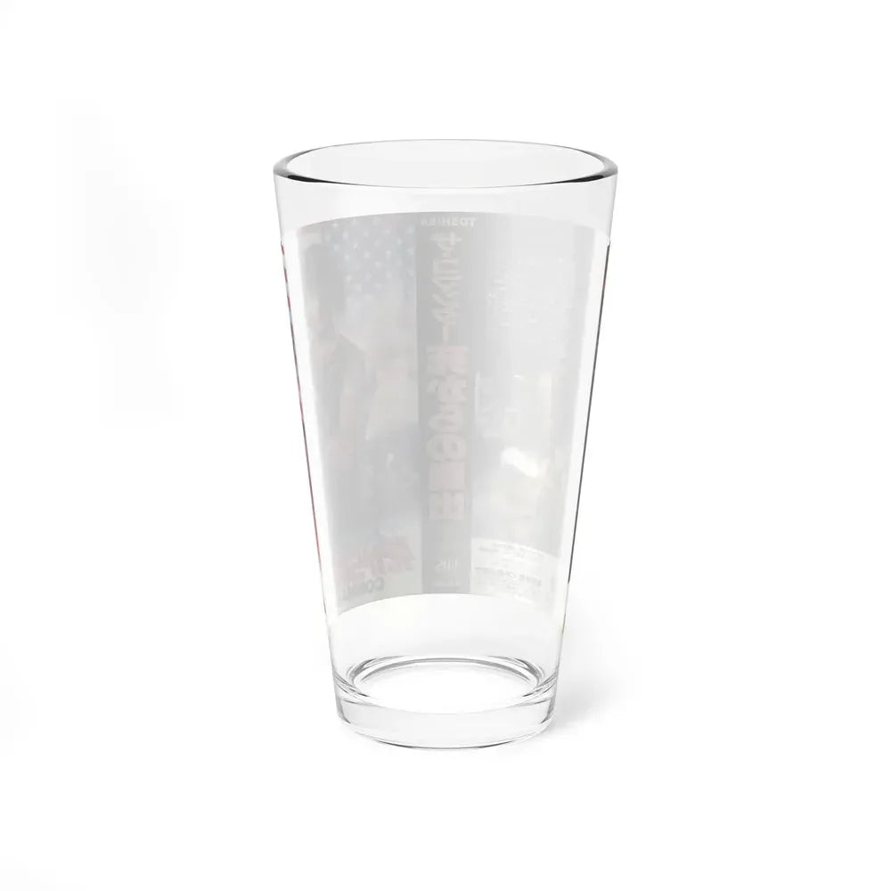 FIRST COMMANDER (VHS COVER) Pint Glass 16oz - Go Mug Yourself