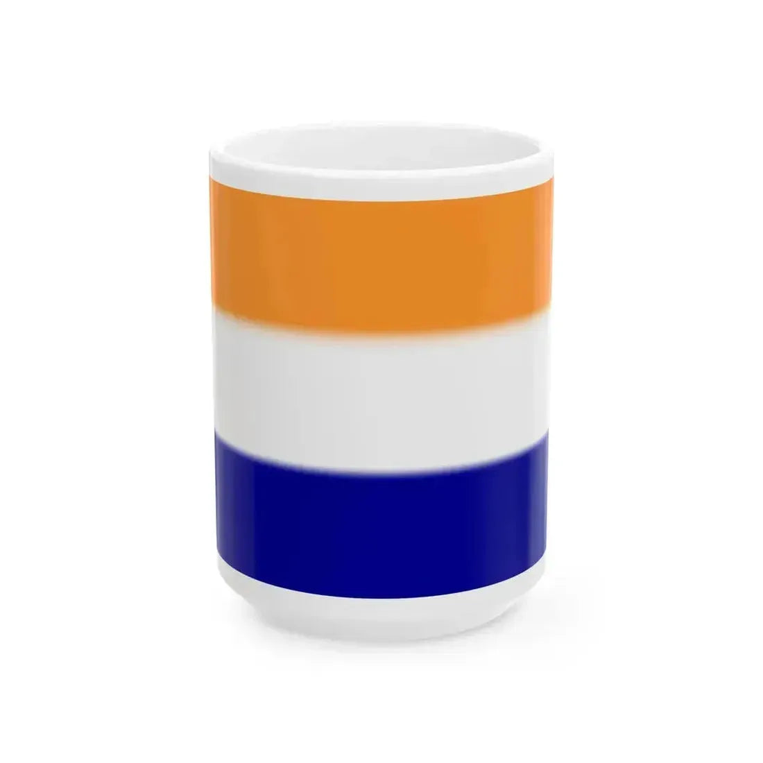 First dutch flag (Netherlands) White Coffee Mug 15oz - Go Mug Yourself