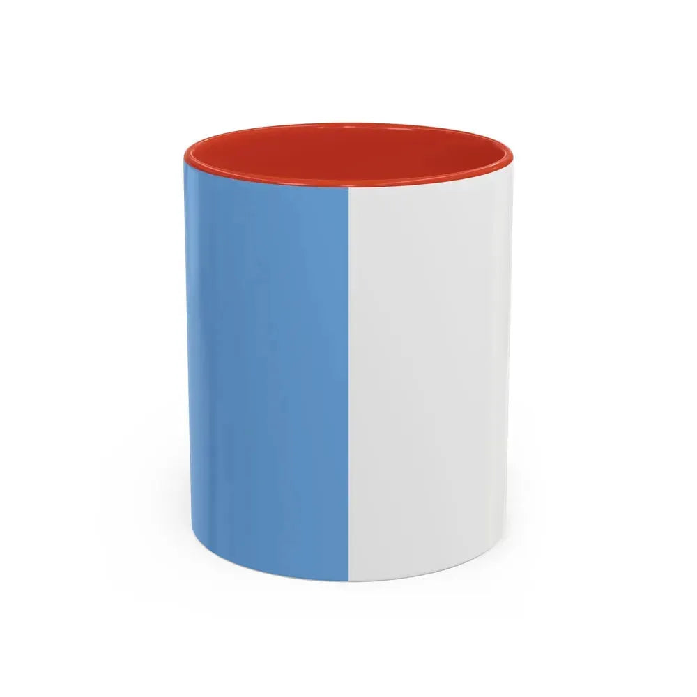 First Flag of Argentina - Accent Coffee Mug 11oz Red - Go Mug Yourself