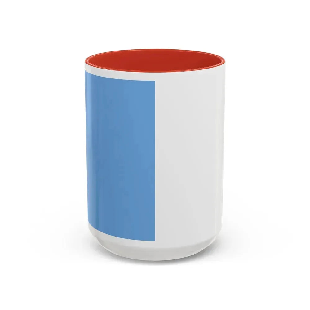 First Flag of Argentina - Accent Coffee Mug 15oz Red - Go Mug Yourself