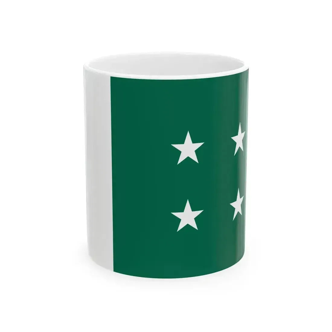 First Flag of Bangladesh Awami League 1947-1971 (Bangladesh) White Coffee Mug 11oz - Go Mug Yourself