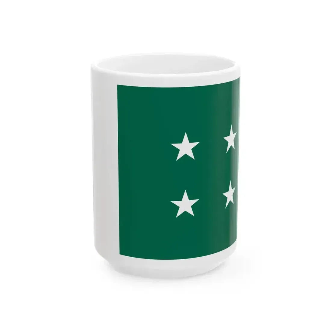 First Flag of Bangladesh Awami League 1947-1971 (Bangladesh) White Coffee Mug 15oz - Go Mug Yourself
