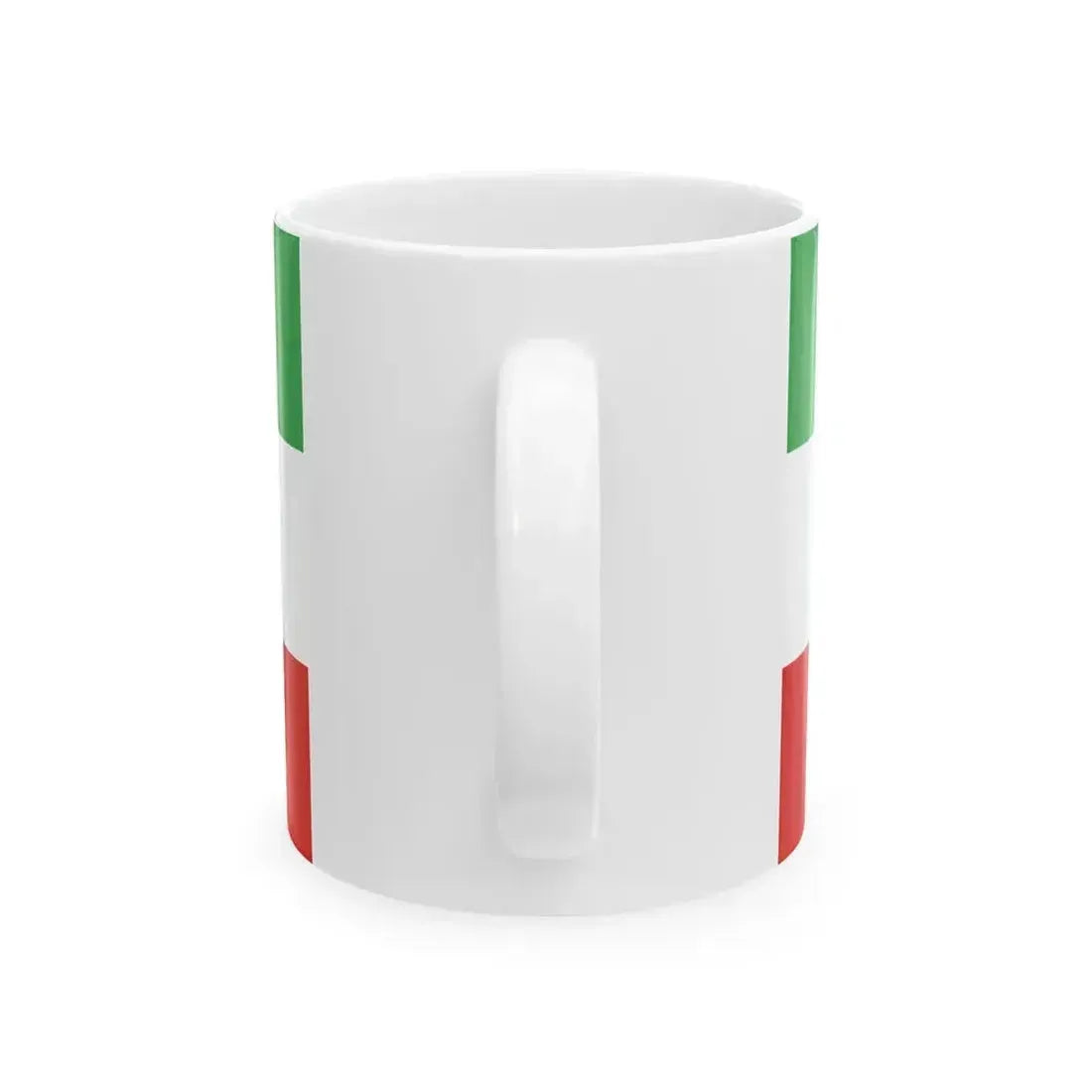First Flag of I.R.Iran (Iran) White Coffee Mug - Go Mug Yourself