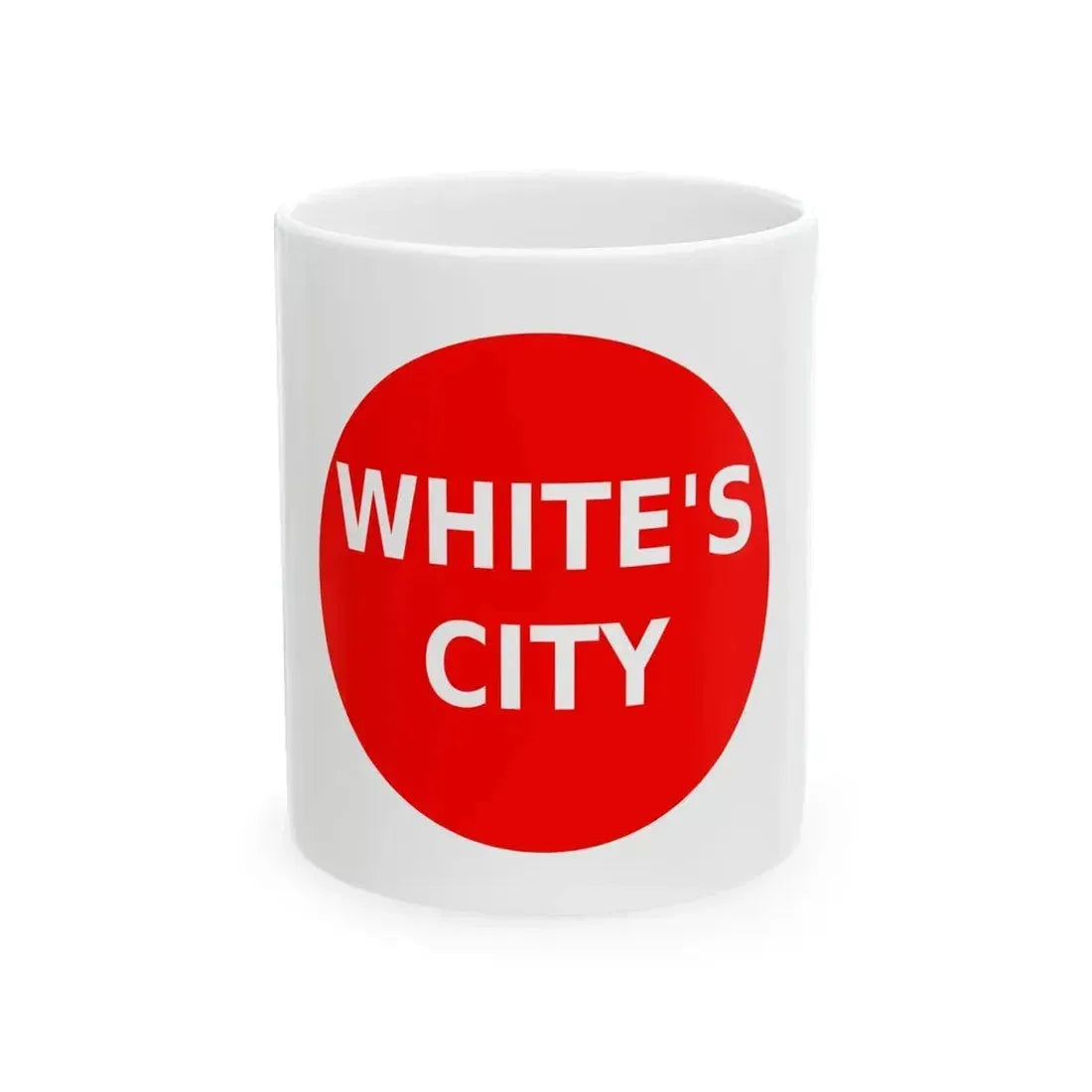 First flag of Whites City New Mexico (Mexico) White Coffee Mug 11oz - Go Mug Yourself