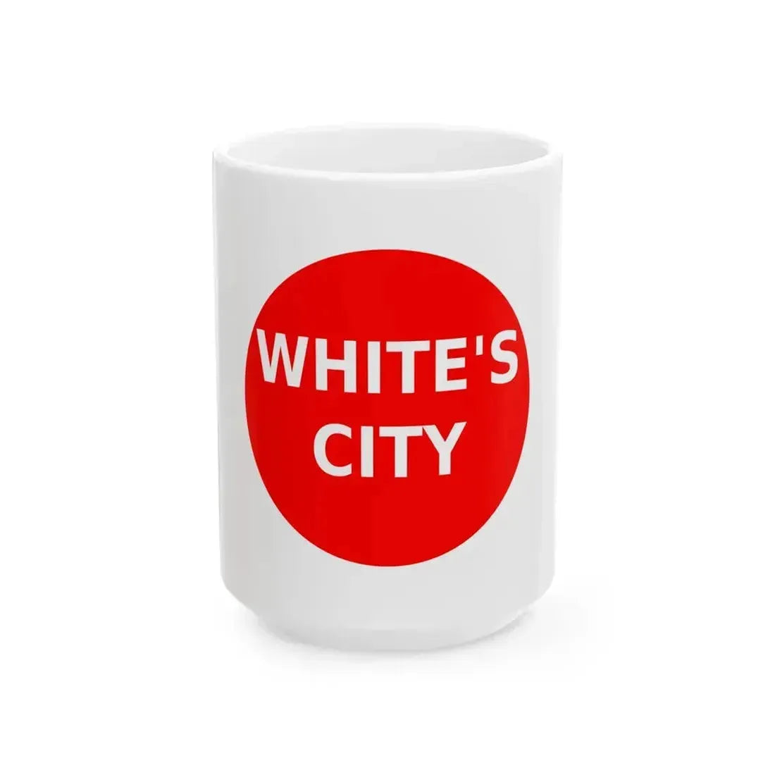 First flag of Whites City New Mexico (Mexico) White Coffee Mug 15oz - Go Mug Yourself