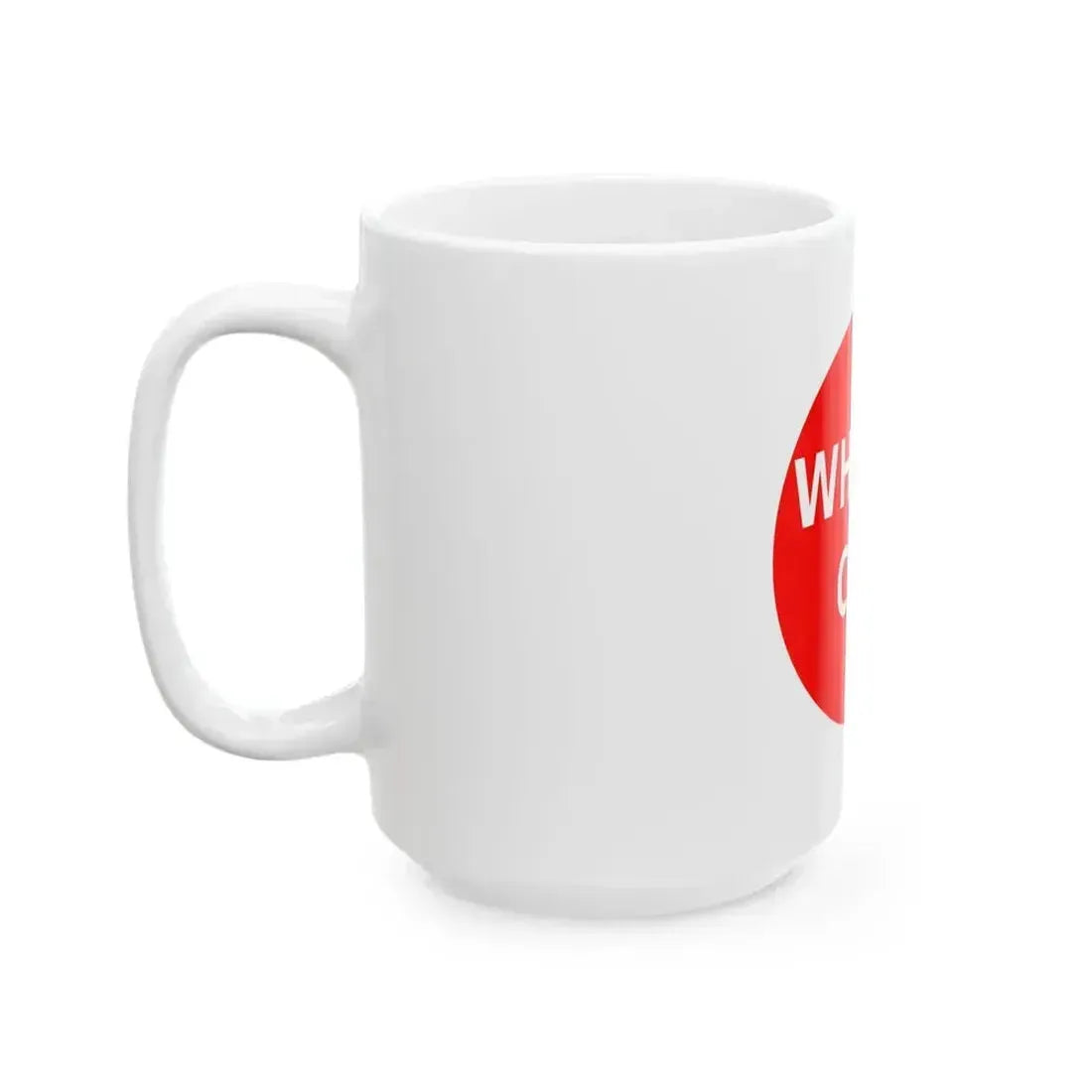 First flag of Whites City New Mexico (Mexico) White Coffee Mug - Go Mug Yourself