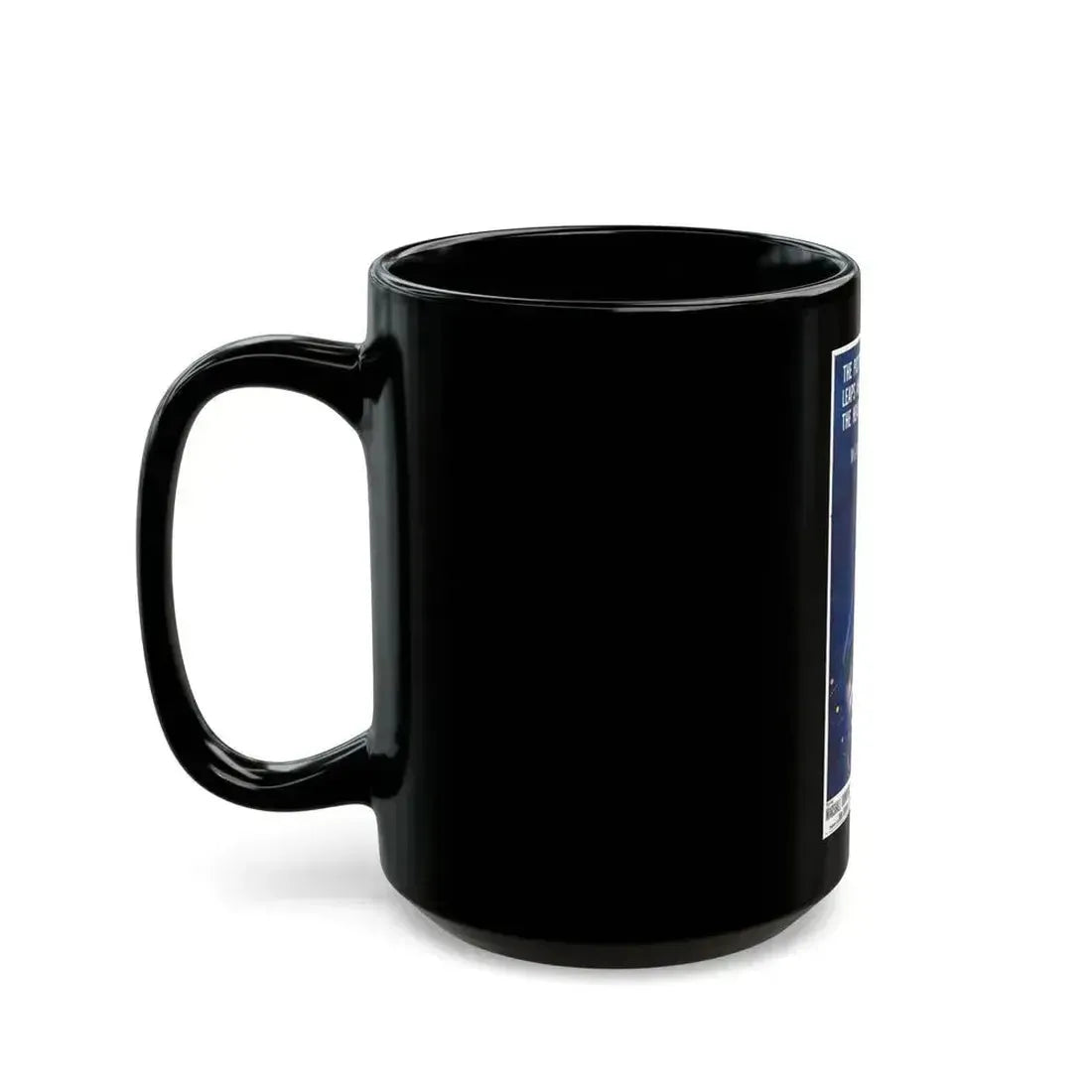 FIRST MAN INTO SPACE 1959 Movie Poster - Black Coffee Mug - Go Mug Yourself