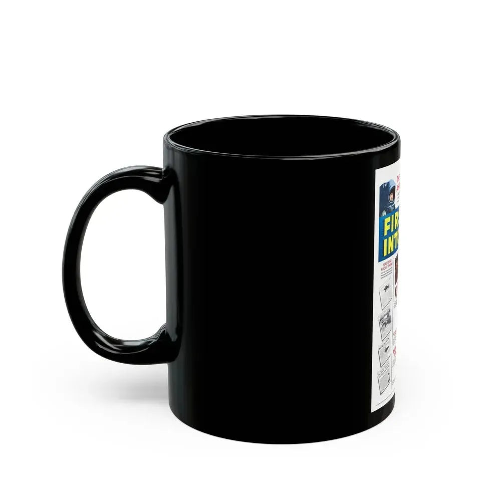 FIRST MAN INTO SPACE (TEASER) 1959 Movie Poster - Black Coffee Mug - Go Mug Yourself