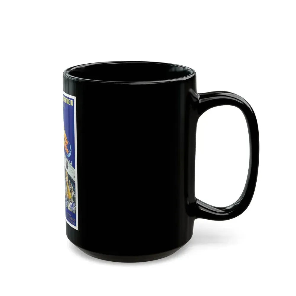 FIRST MEN IN THE MOON 1964 Movie Poster - Black Coffee Mug - Go Mug Yourself