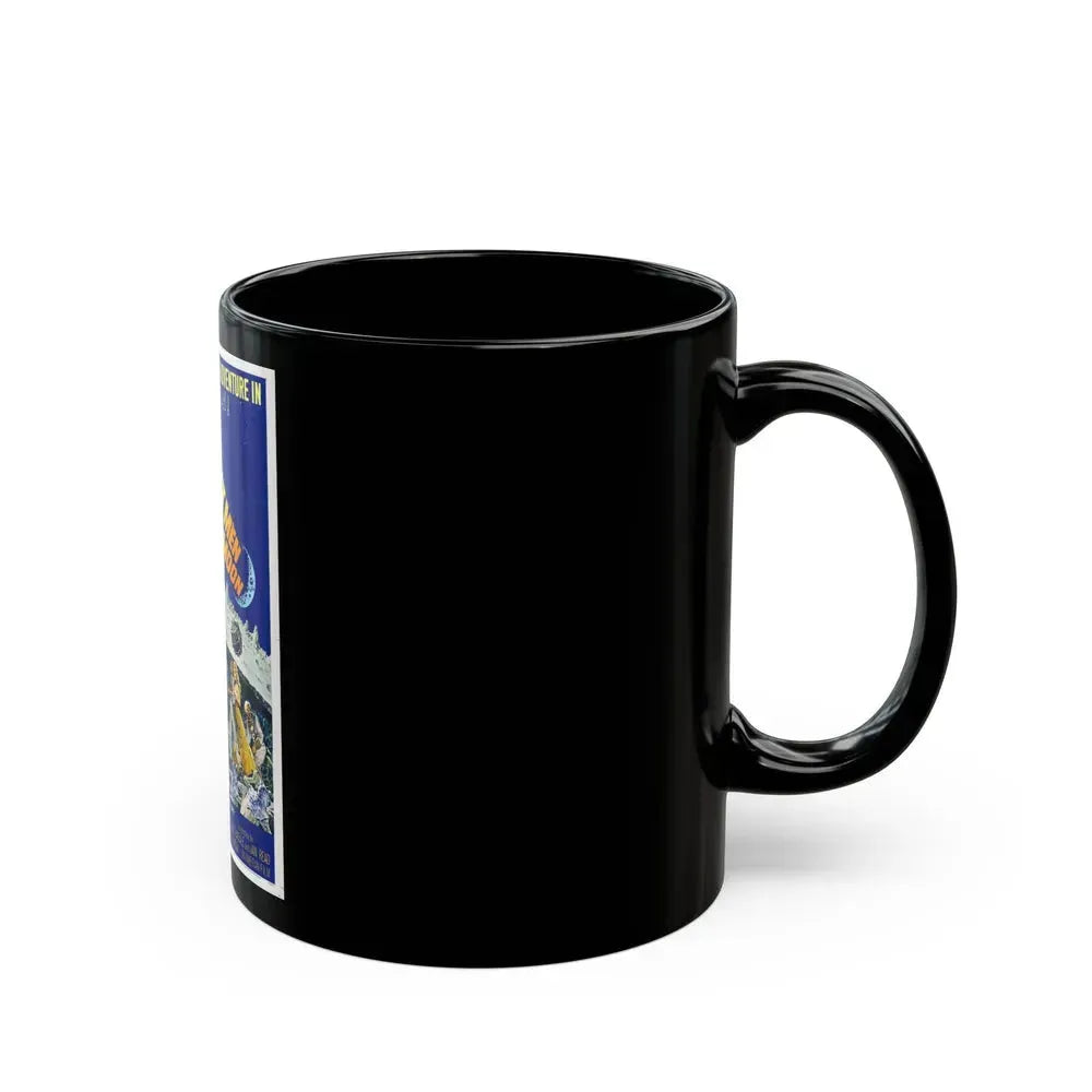FIRST MEN IN THE MOON 1964 Movie Poster - Black Coffee Mug - Go Mug Yourself