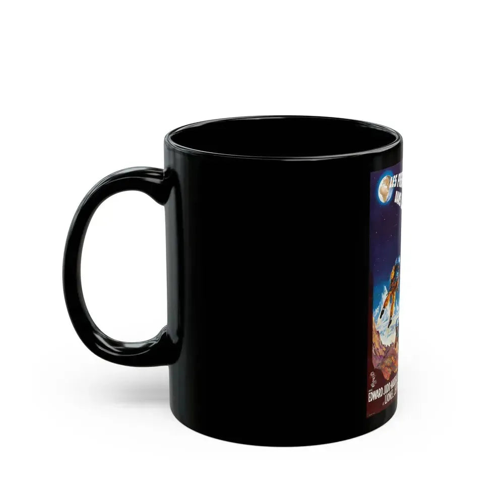 FIRST MEN IN THE MOON (FRENCH) 1964 Movie Poster - Black Coffee Mug - Go Mug Yourself