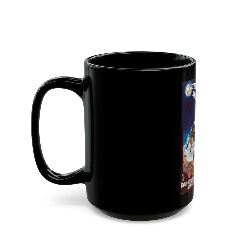 FIRST MEN IN THE MOON (FRENCH) 1964 Movie Poster - Black Coffee Mug - Go Mug Yourself