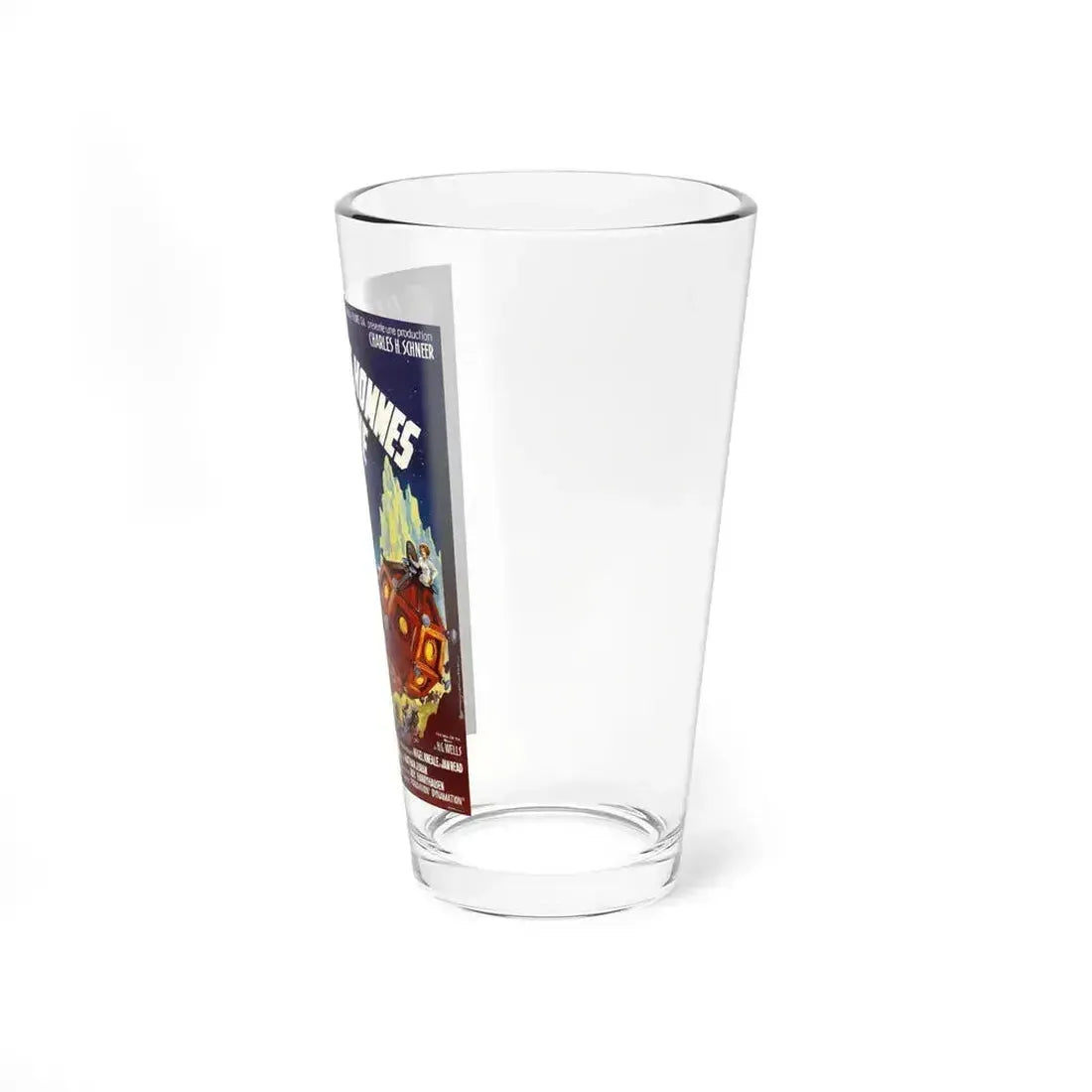 FIRST MEN IN THE MOON (FRENCH) 1964 Movie Poster - Pint Glass 16oz - Go Mug Yourself
