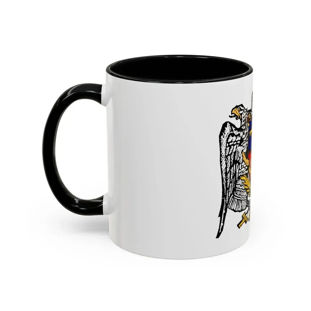 First Republic of Armenia Emblem - Accent Coffee Mug - Go Mug Yourself