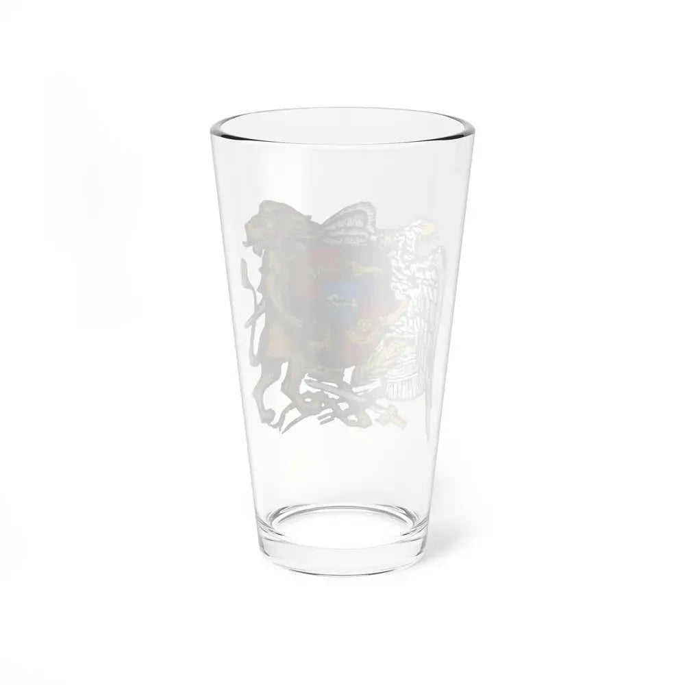 First Republic of Armenia Emblem - Pint Glass 16oz - Go Mug Yourself