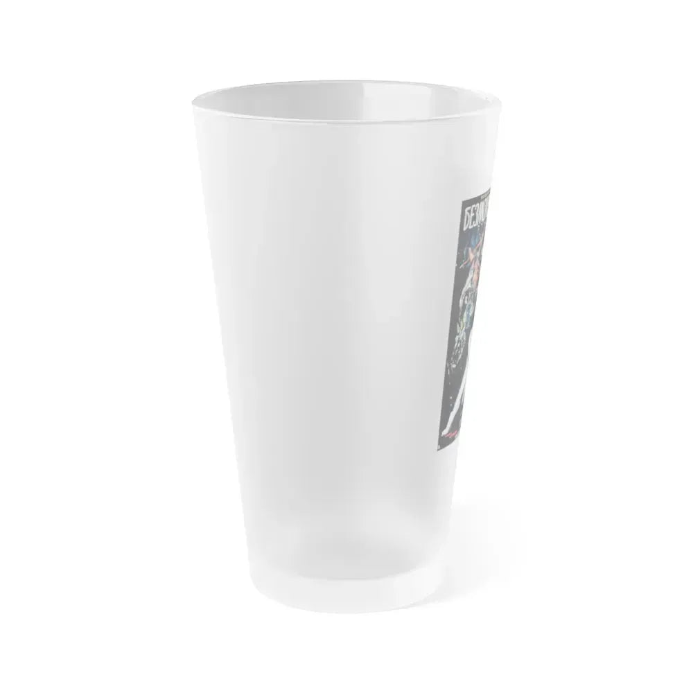 FIRST SPACESHIP ON VENUS (RUSSIAN) 1960 Movie Poster - Frosted Pint Glass 16oz - Go Mug Yourself