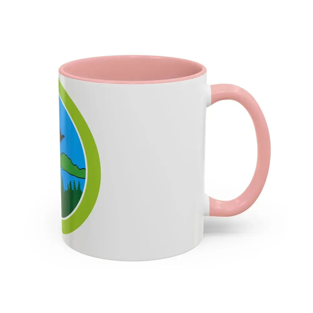 Fish and Wildlife Management (Boy Scout Merit Badge) Accent Coffee Mug - Go Mug Yourself
