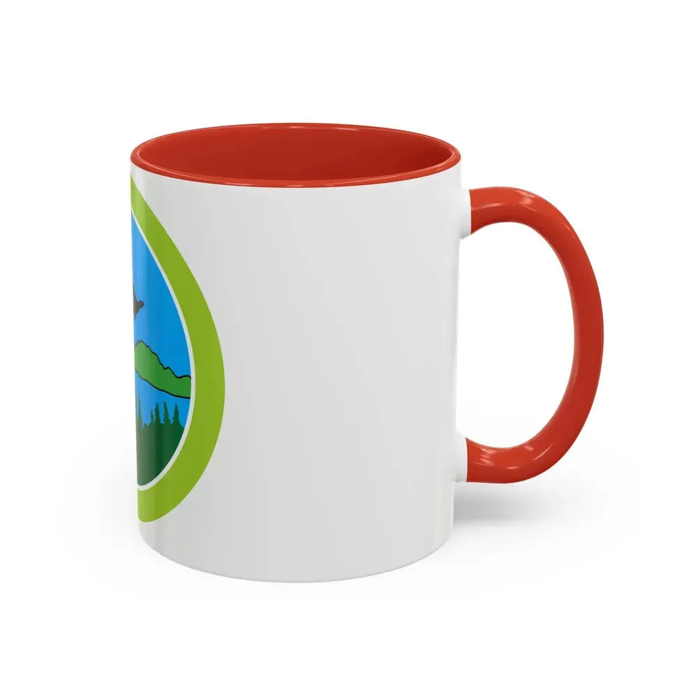 Fish and Wildlife Management (Boy Scout Merit Badge) Accent Coffee Mug - Go Mug Yourself