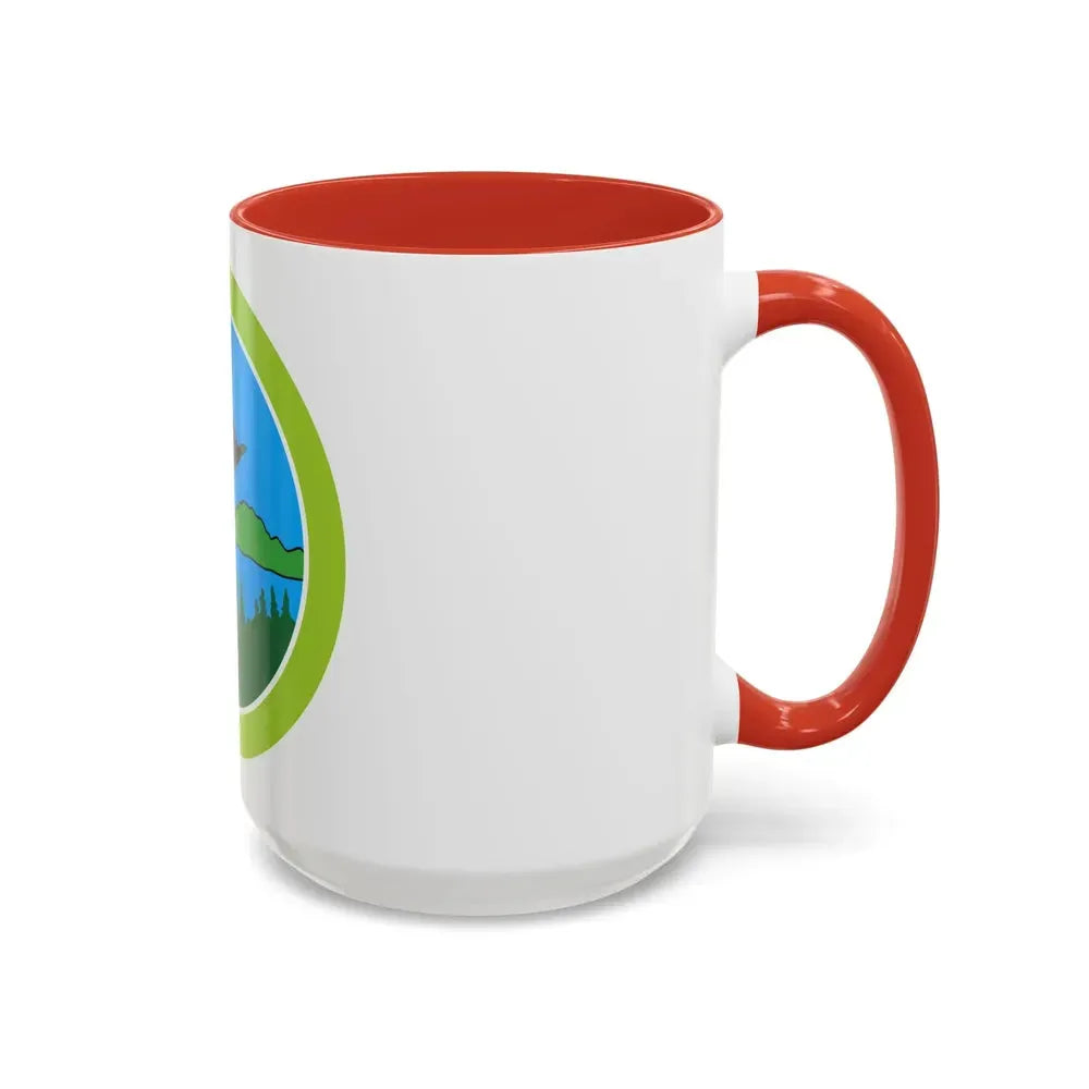 Fish and Wildlife Management (Boy Scout Merit Badge) Accent Coffee Mug - Go Mug Yourself