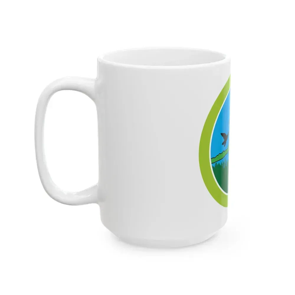 Fish and Wildlife Management (Boy Scout Merit Badge) White Coffee Mug - Go Mug Yourself