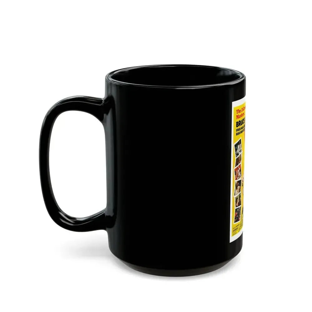 FIST OF FEAR TOUCH OF DEATH 1980 Movie Poster - Black Coffee Mug - Go Mug Yourself