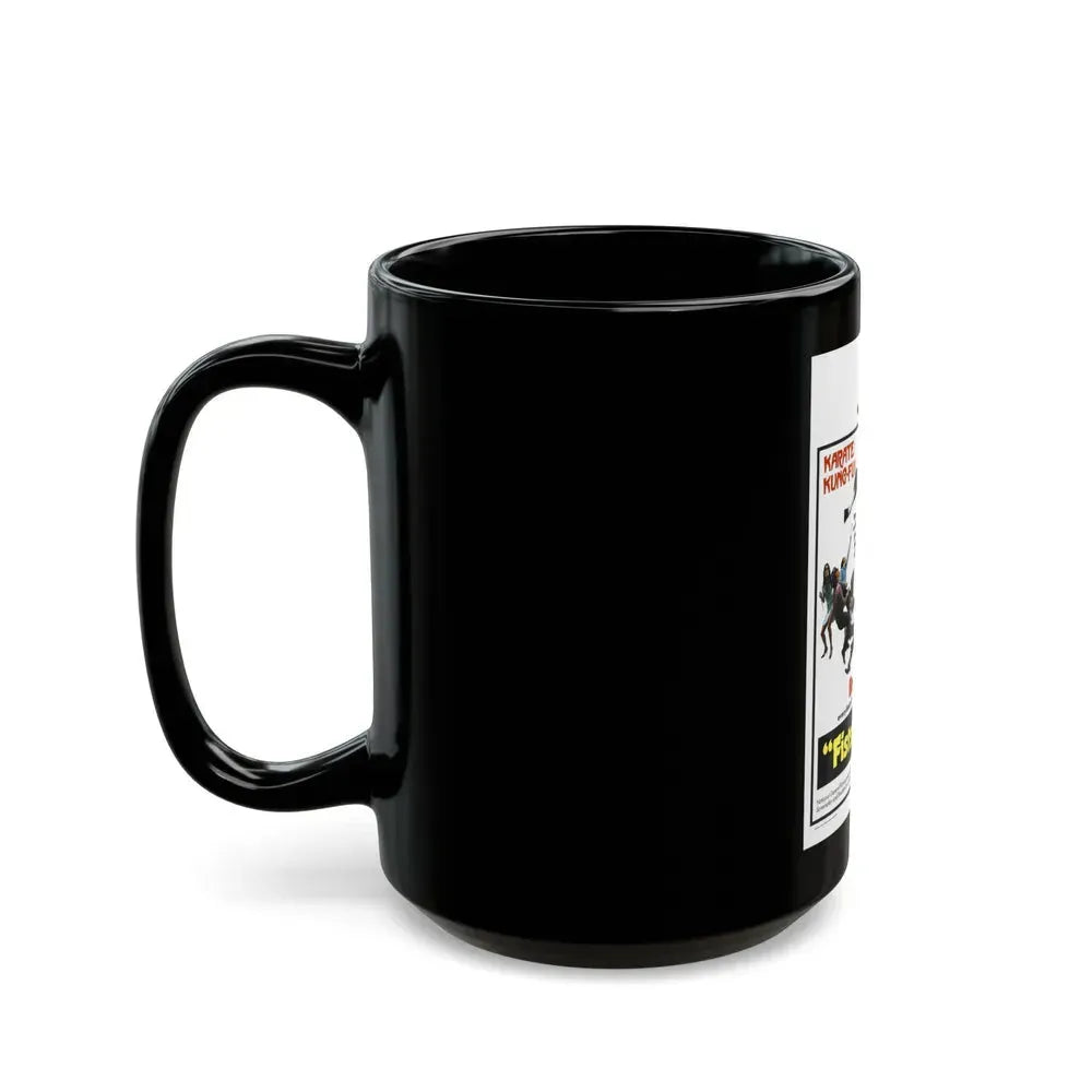 FIST OF FURY (3) 1972 Movie Poster - Black Coffee Mug - Go Mug Yourself