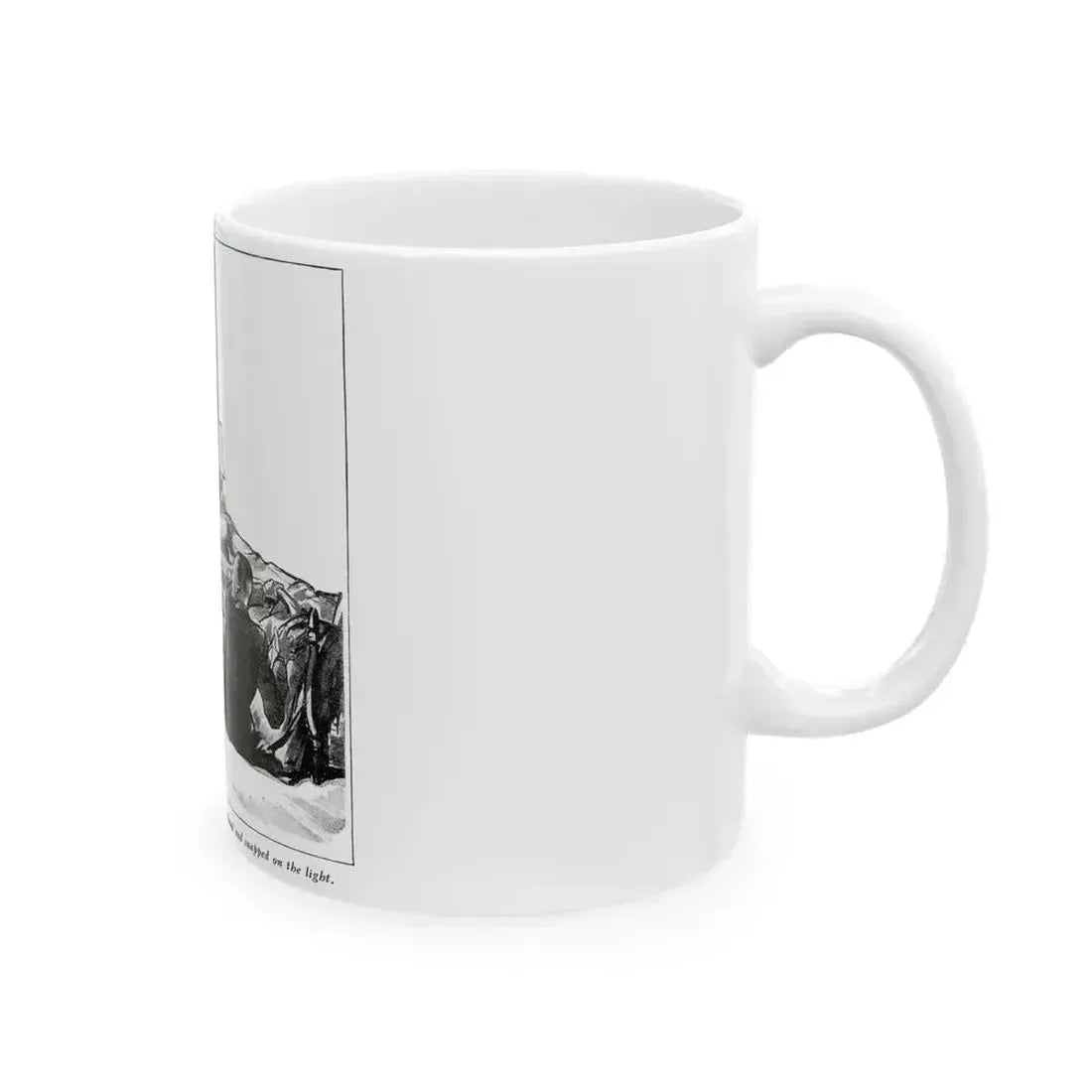 Five Days (2), Liberty magazine, February 25, 1933 - White Coffee Mug - Go Mug Yourself