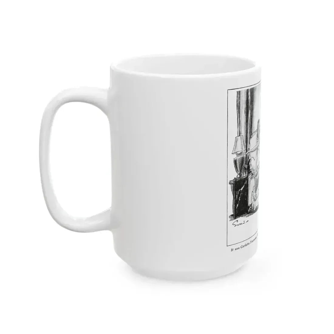 Five Days (2), Liberty magazine, February 25, 1933 - White Coffee Mug - Go Mug Yourself