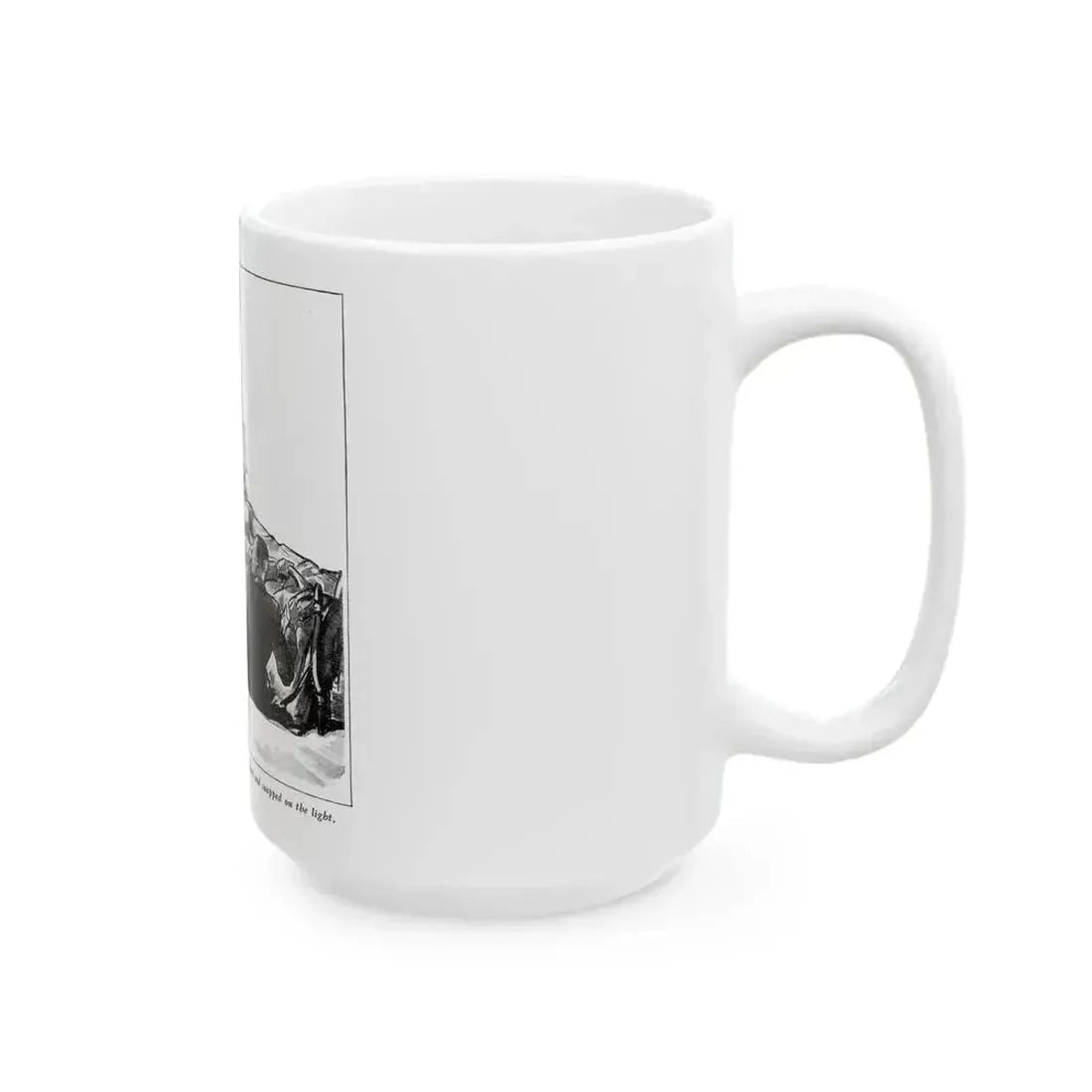 Five Days (2), Liberty magazine, February 25, 1933 - White Coffee Mug - Go Mug Yourself