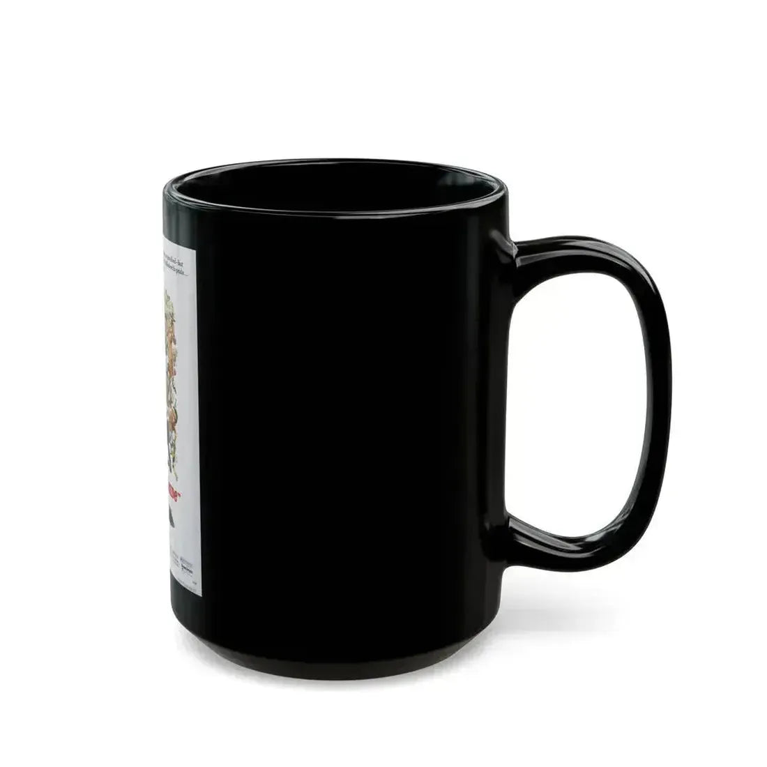 FIVE ON THE BLACK HAND SIDE 1973 Movie Poster - Black Coffee Mug - Go Mug Yourself