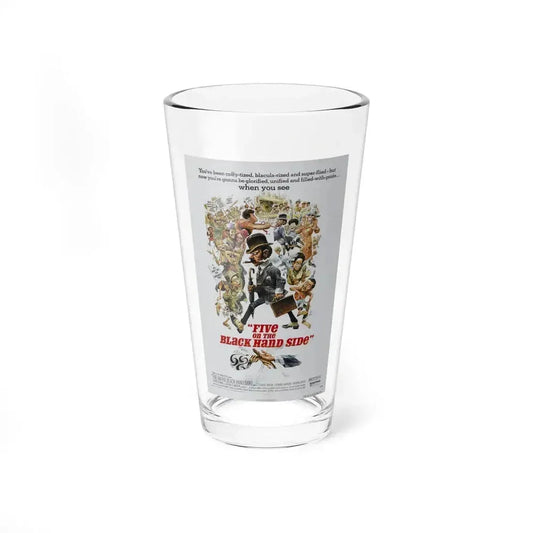 FIVE ON THE BLACK HAND SIDE 1973 Movie Poster - Pint Glass 16oz 16oz - Go Mug Yourself