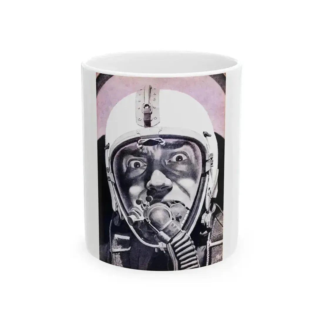 Five Seconds To Death, Bluebook Magazine, January 1955 - White Coffee Mug 11oz - Go Mug Yourself
