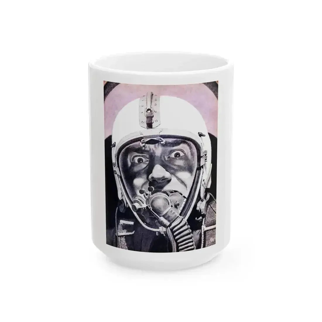 Five Seconds To Death, Bluebook Magazine, January 1955 - White Coffee Mug 15oz - Go Mug Yourself