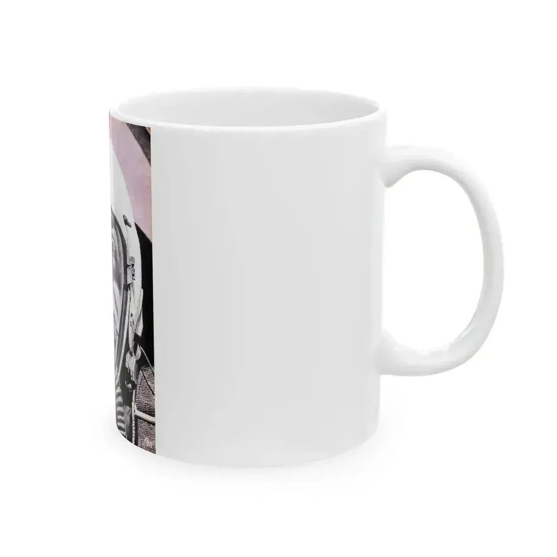 Five Seconds To Death, Bluebook Magazine, January 1955 - White Coffee Mug - Go Mug Yourself