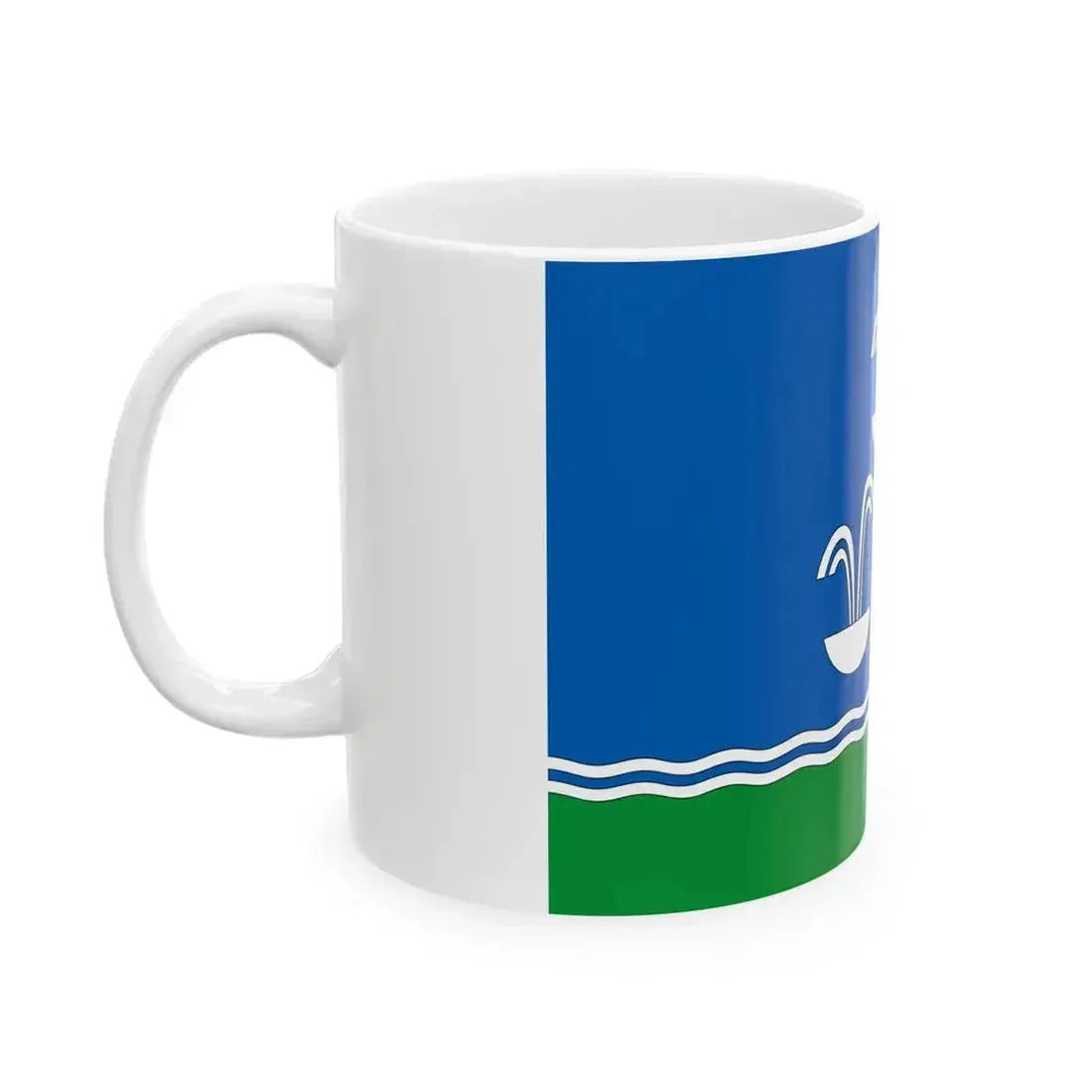 FLA Abrykosivka Kirovskyi Krym (Russia) White Coffee Mug - Go Mug Yourself
