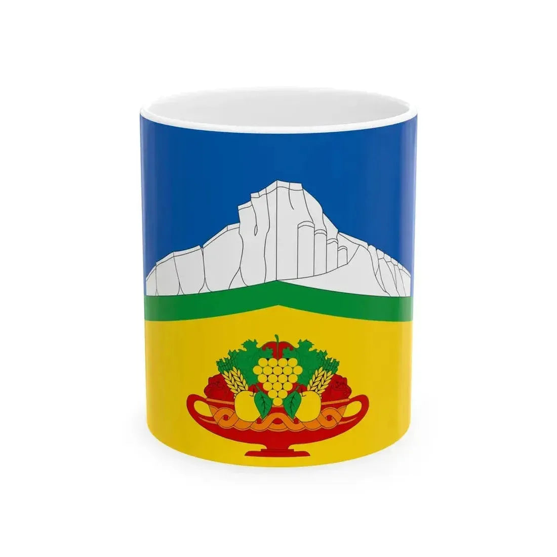 FLA Bilohirskyi Raion Crimea (Russia) White Coffee Mug 11oz - Go Mug Yourself