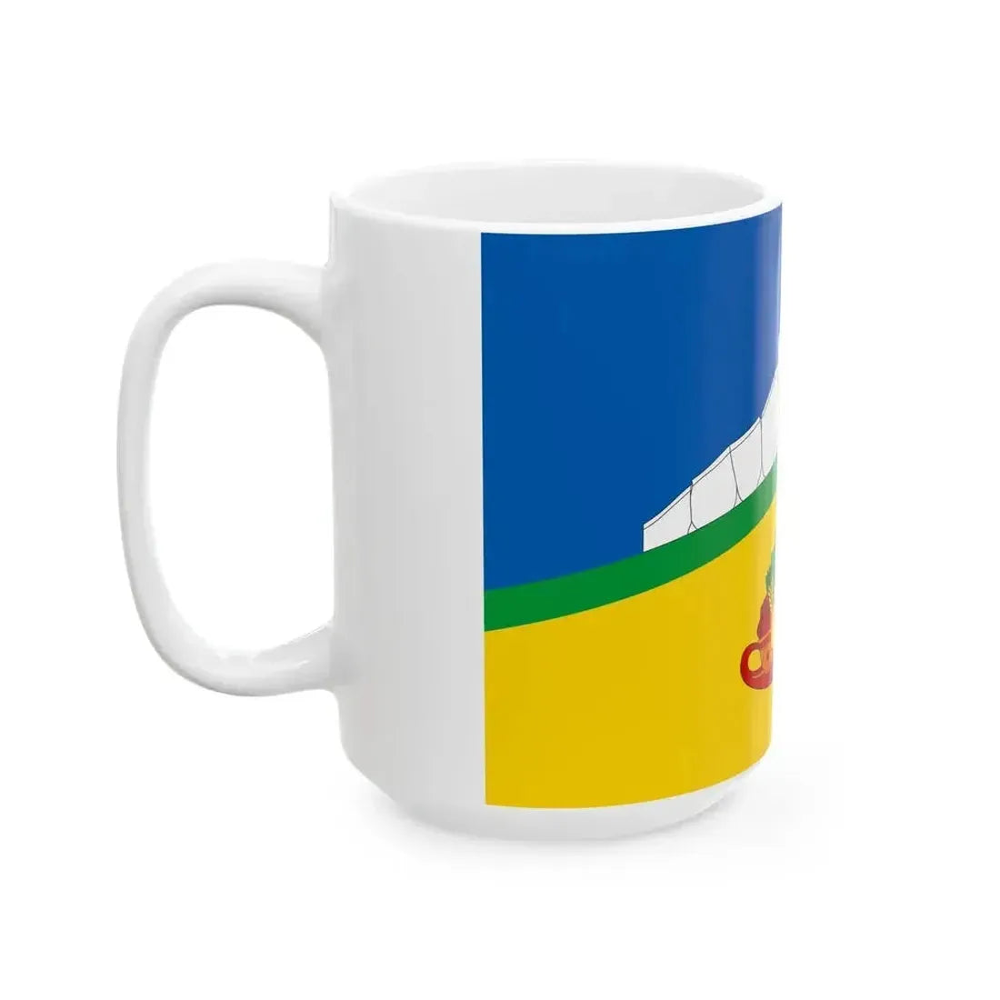 FLA Bilohirskyi Raion Crimea (Russia) White Coffee Mug - Go Mug Yourself