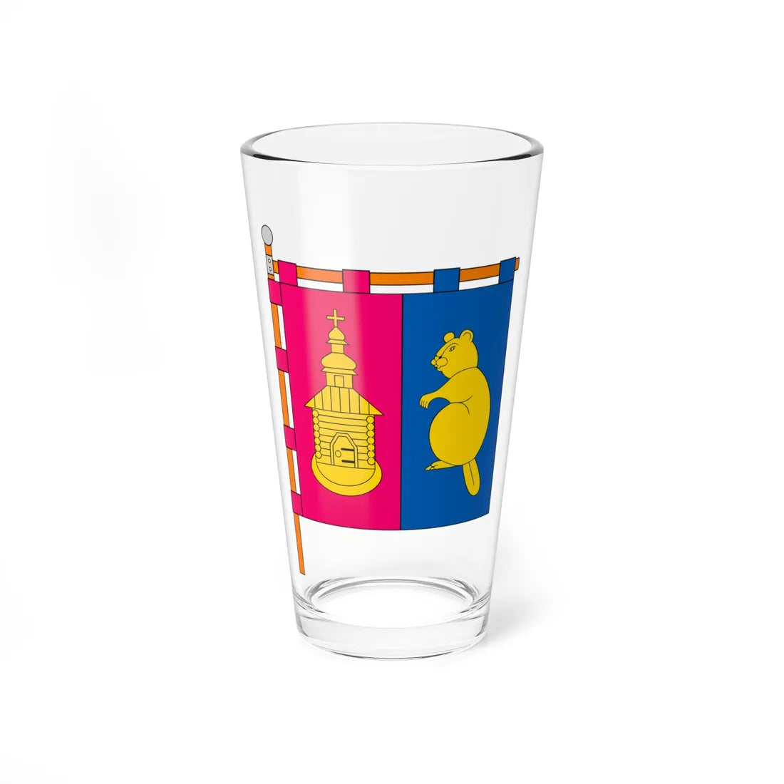 FLA Bobryk Kyivska Ukraine (Ukraine) Pint Glass 16oz 16oz - Go Mug Yourself