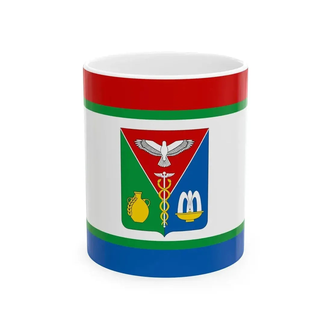 FLA Kirovskyi Raion Crimea Ukraine (Russia) White Coffee Mug 11oz - Go Mug Yourself