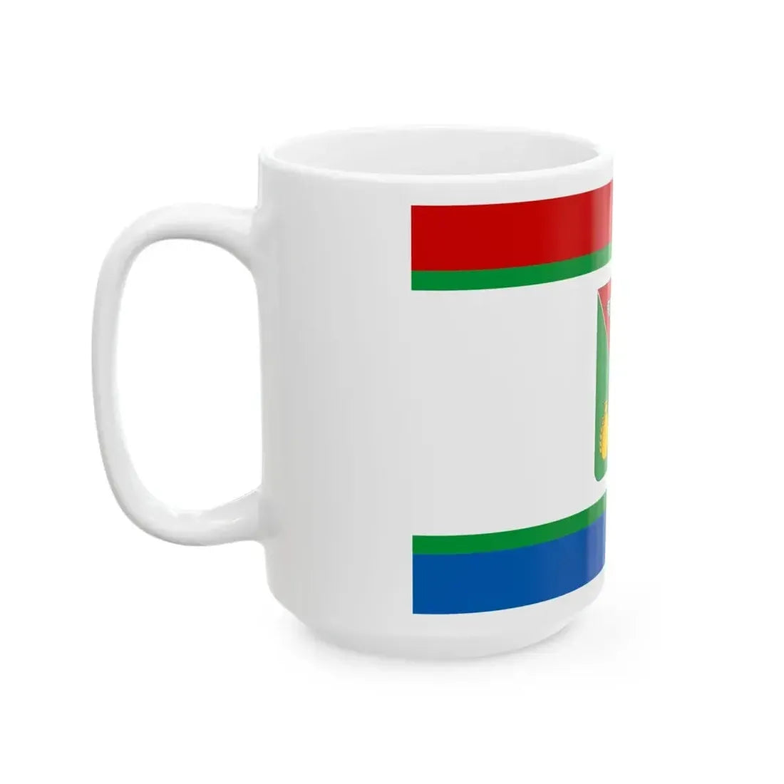 FLA Kirovskyi Raion Crimea Ukraine (Russia) White Coffee Mug - Go Mug Yourself
